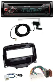 Pioneer DAB CD MP3 USB Bluetooth Autoradio für Toyota Aygo (2014-2021)
