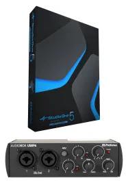 PRESONUS AUDIOBOX 96 Black 2x2 Audio Recording USB Interface + Software Upgrade
