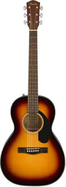 Акустическая гитара Fender CP-60S Parlor Solid Spruce Top Sunburst