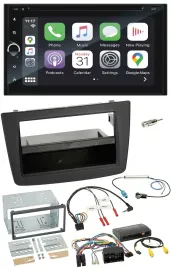 Blaupunkt USB DAB Bluetooth 2DIN TMC Lenkrad Navigation für Alfa Romeo Mito 14-1