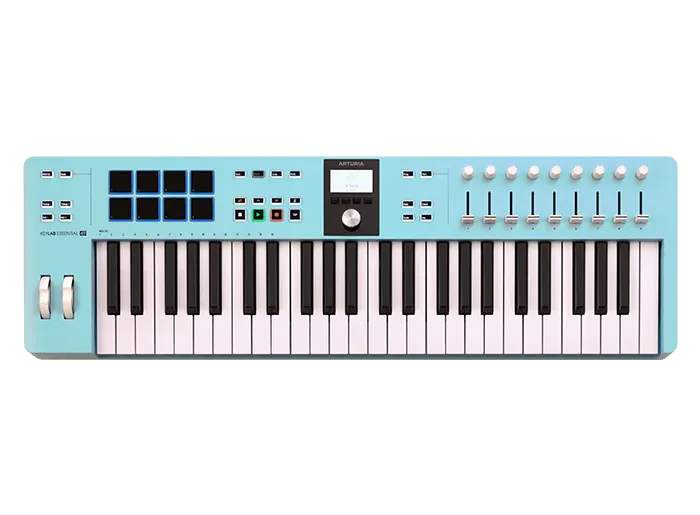 Миди-клавиатура Arturia KeyLab Essential 49 mk3 Aquamarine