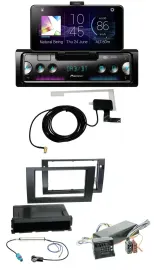 Pioneer DAB Bluetooth MP3 USB Autoradio für Audi A4 04-08 B7 Symphony Bose Aktiv