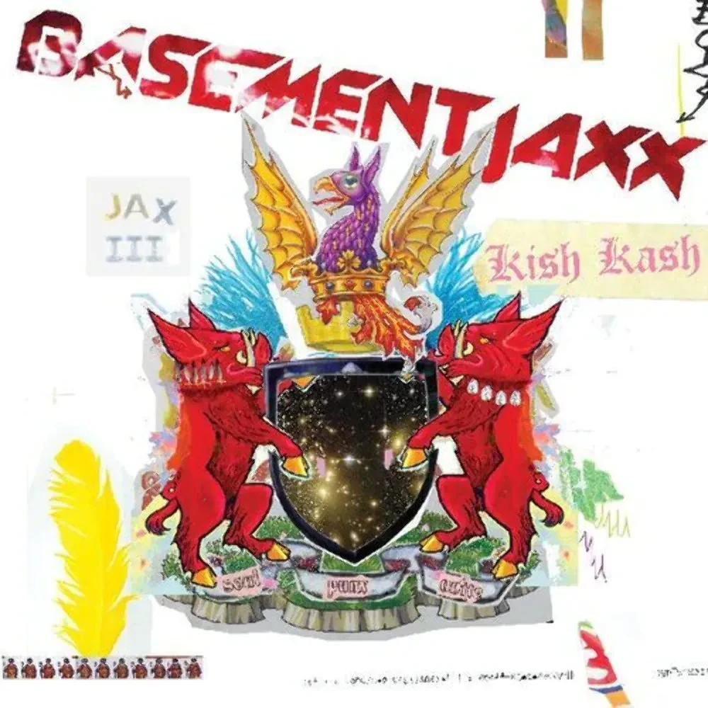 Basement Jaxx - Kish Kash [Red & White Vinyl] NEW Sealed Vinyl LP Album