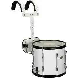 Маршевый барабан Sound Percussion Labs Marching Snare Drum with Carrier 14x12 White