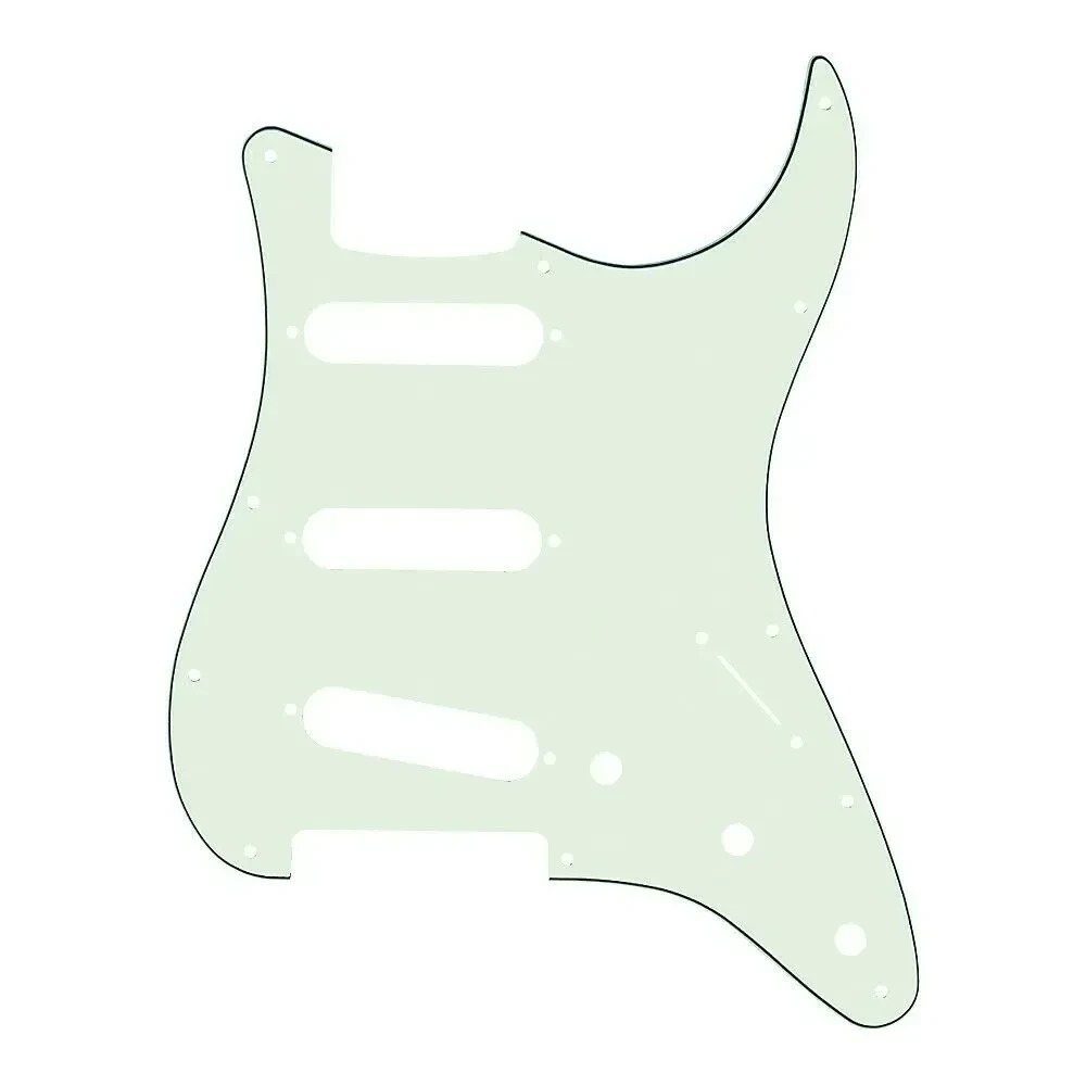 Пикгард Fender American Standard Stratocaster 11-Hole Pickguard - Mint Green