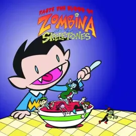 Виниловая пластинка Zombina & the Skelet - Taste the blood of Zombina and the Skeletones [New Vinyl
