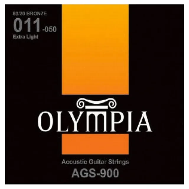 Струны для акустической гитары Olympia AGS900 Bronze