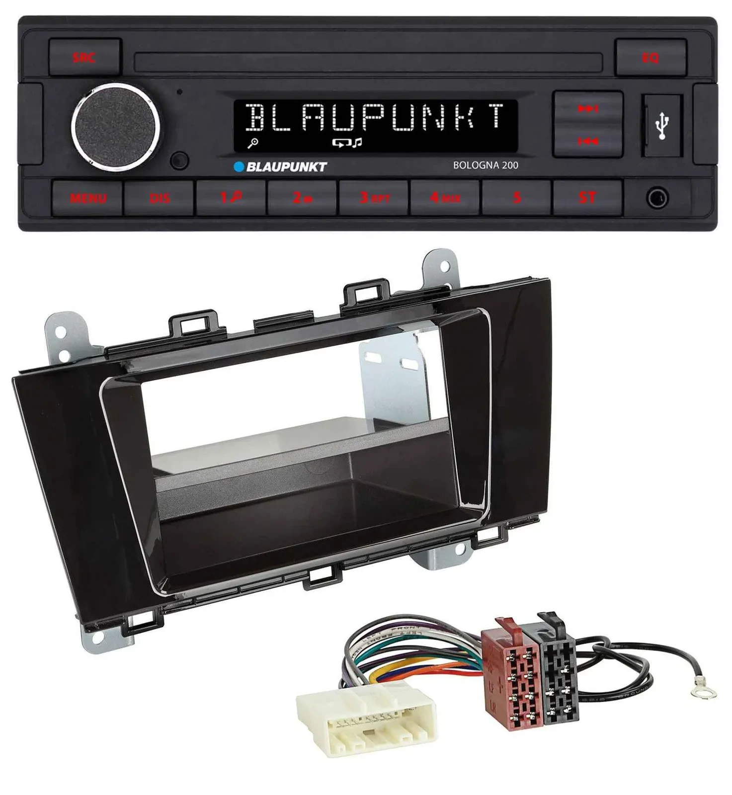 Blaupunkt MP3 AUX USB 1DIN Autoradio für Subaru Outback (ab 2015)