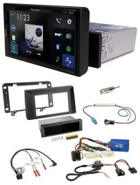 Pioneer DAB Lenkrad Bluetooth USB Autoradio für Dacia Duster ab 2021