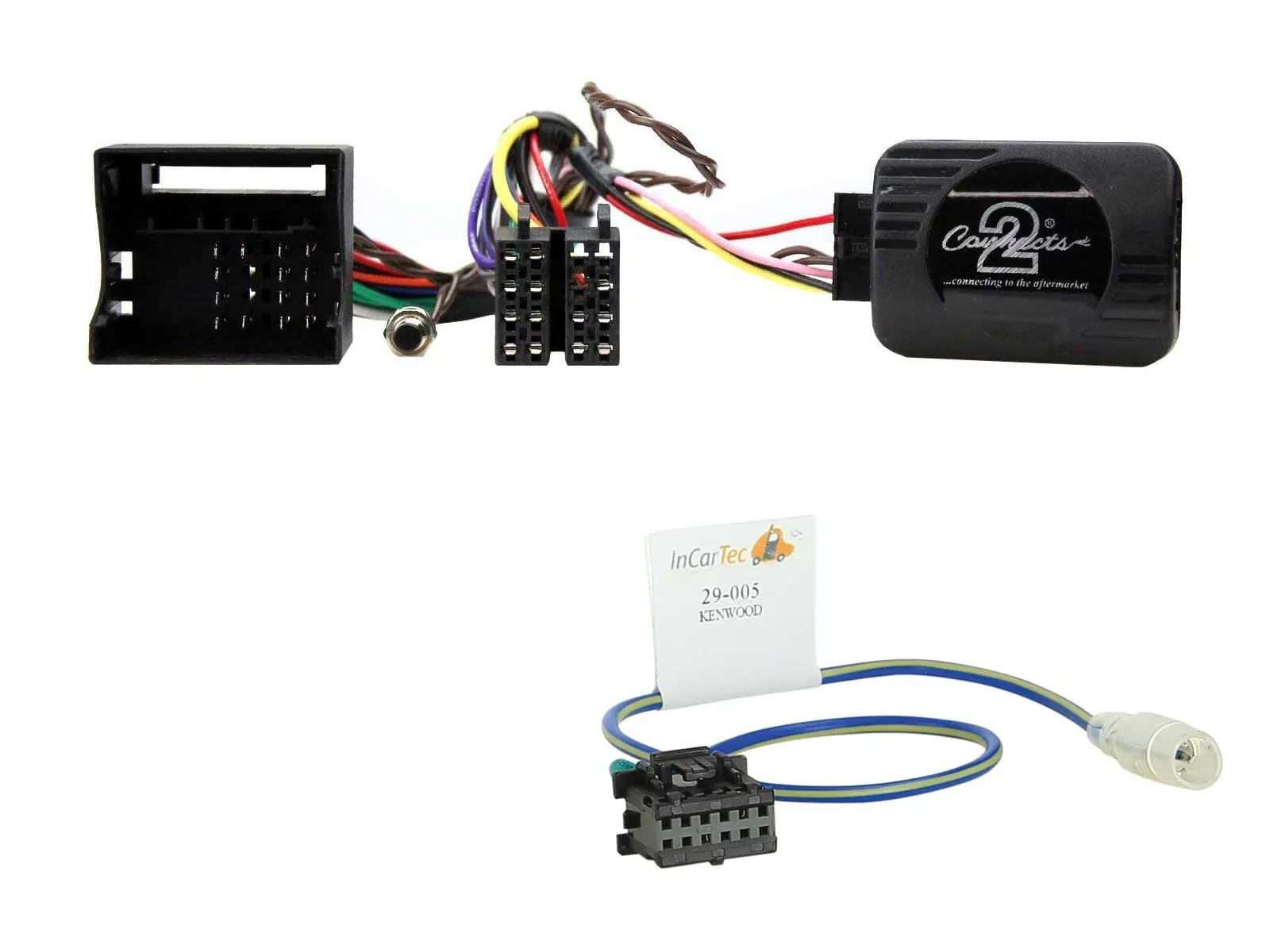 Connects2 CAN-Bus- Lenkradadapter für Mini 2001-2006 Kenwood 42-1024-701
