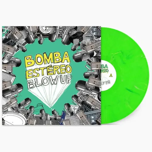Виниловая пластинка Bomba Estereo - Blow Up [New Vinyl LP] Colored Vinyl, Lime, Ltd Ed