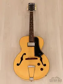 Полуакустическая электрогитара National New Yorker Archtop Flame Maple 1956 USA w/Case