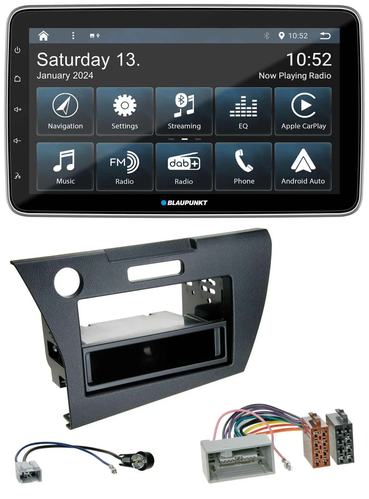 Автомагнитола Blaupunkt Bluetooth, DAB, USB, SD, MP3 для Honda CR-Z (ZF1, с 2010)