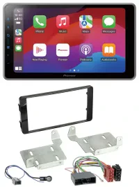 Автомагнитола для Mitsubishi ASX (с 2015) Pioneer 2 DIN, DAB, Bluetooth, USB, MP3