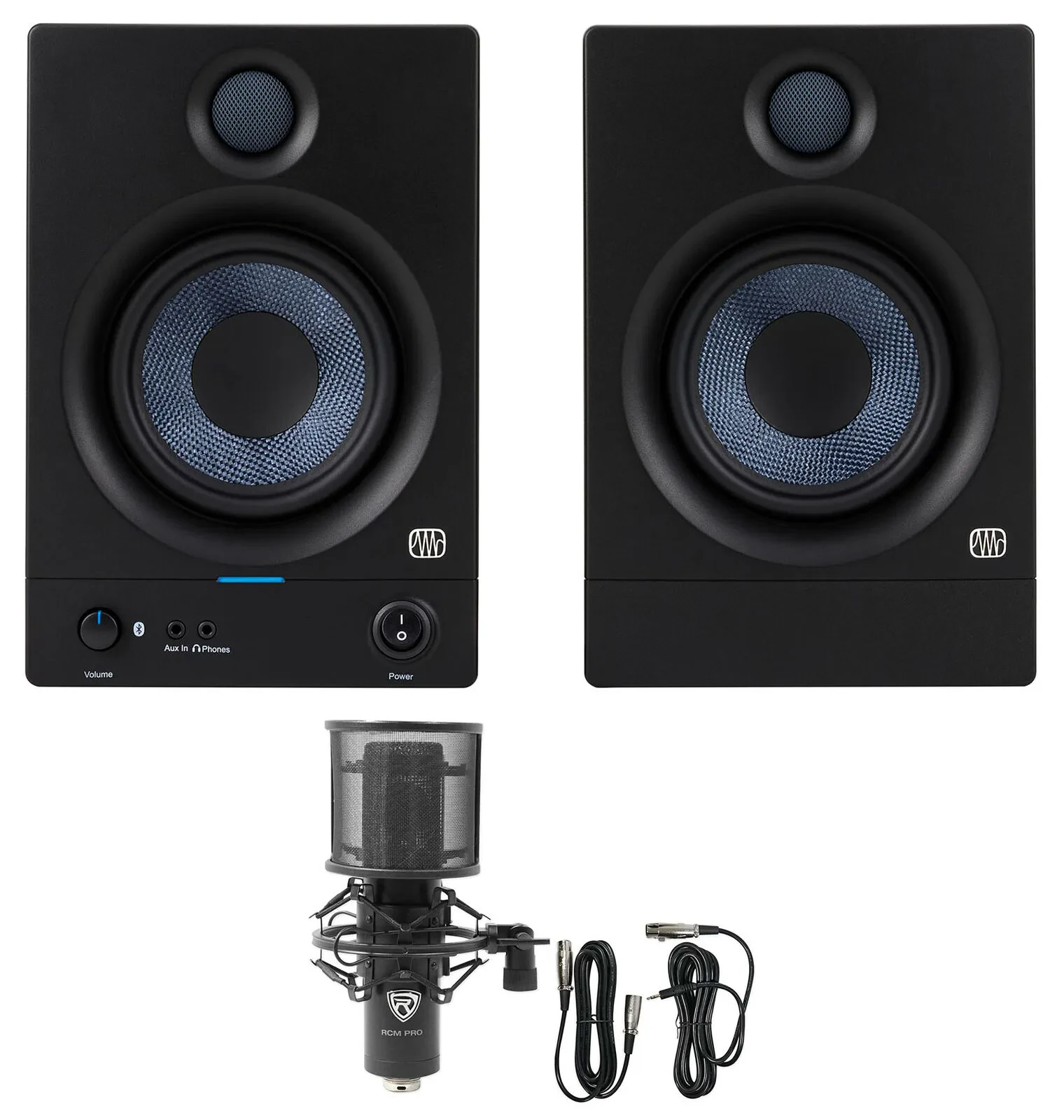 Активные студийные мониторы PreSonus Eris 5BT 2nd Gen 5" с Bluetooth (набор, пара), с микрофоном