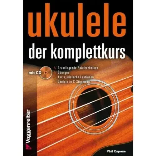 Учебное пособие Voggenreiter Ukulele Komplettkurs C-Stimmung