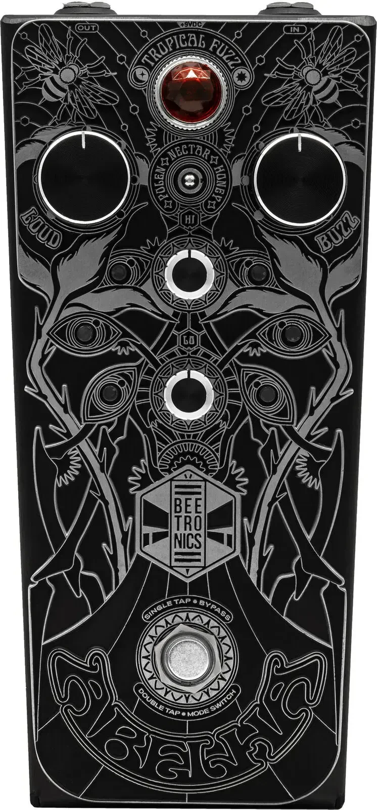 Педаль эффектов для электрогитары Beetronics Abelha Tropical Fuzz