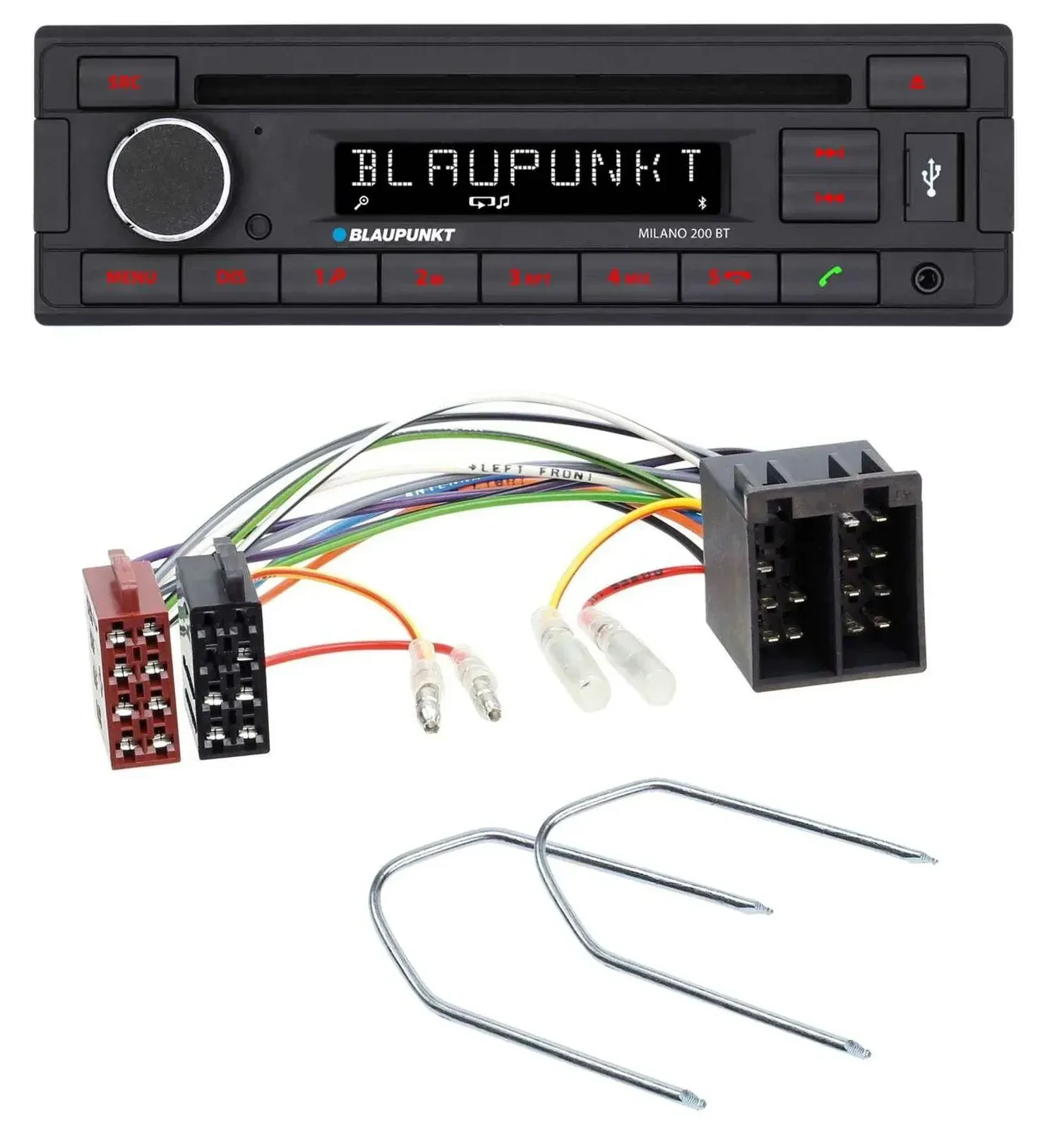 Blaupunkt MP3 USB CD Bluetooth AUX Autoradio für VW Passat B2/B3/B4 85-97 Golf 3