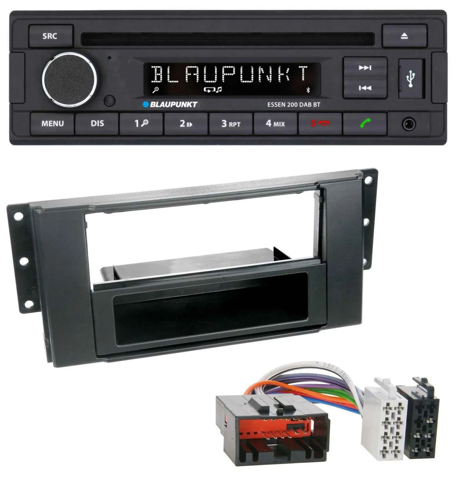 Автомагнитола для Land Rover Freelander 2007–2010 Blaupunkt USB MP3 Bluetooth DAB CD