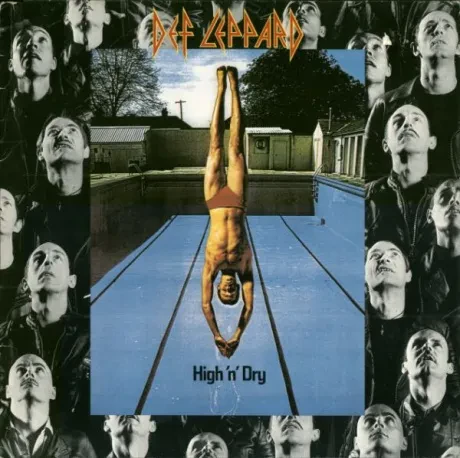 DEF LEPPARD - High 'N' Dry (LP , Used)