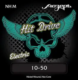 Струны для электрогитары Мозеръ NH-M Medium Hit Drive 10-50