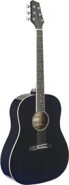 Акустическая гитара Stagg SA35 DS-BK