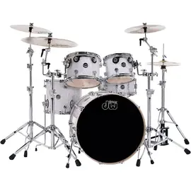 Ударная установка акустическая DW Performance Series 5-Piece Shell Pack White Marine Finish Chrome Hardware