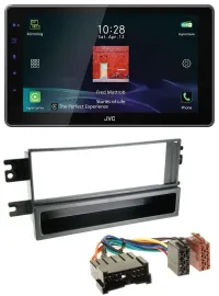JVC DAB MP3 Bluetooth USB Autoradio für Kia Cerato (bis 2007)