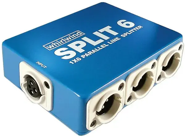 Whirlwind SPLIT6 Line Level Parallel Splitter