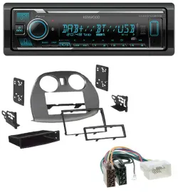 Автомагнитола для Mitsubishi Eclipse 4G (2005–2012) Kenwood Bluetooth, DAB, USB, MP3