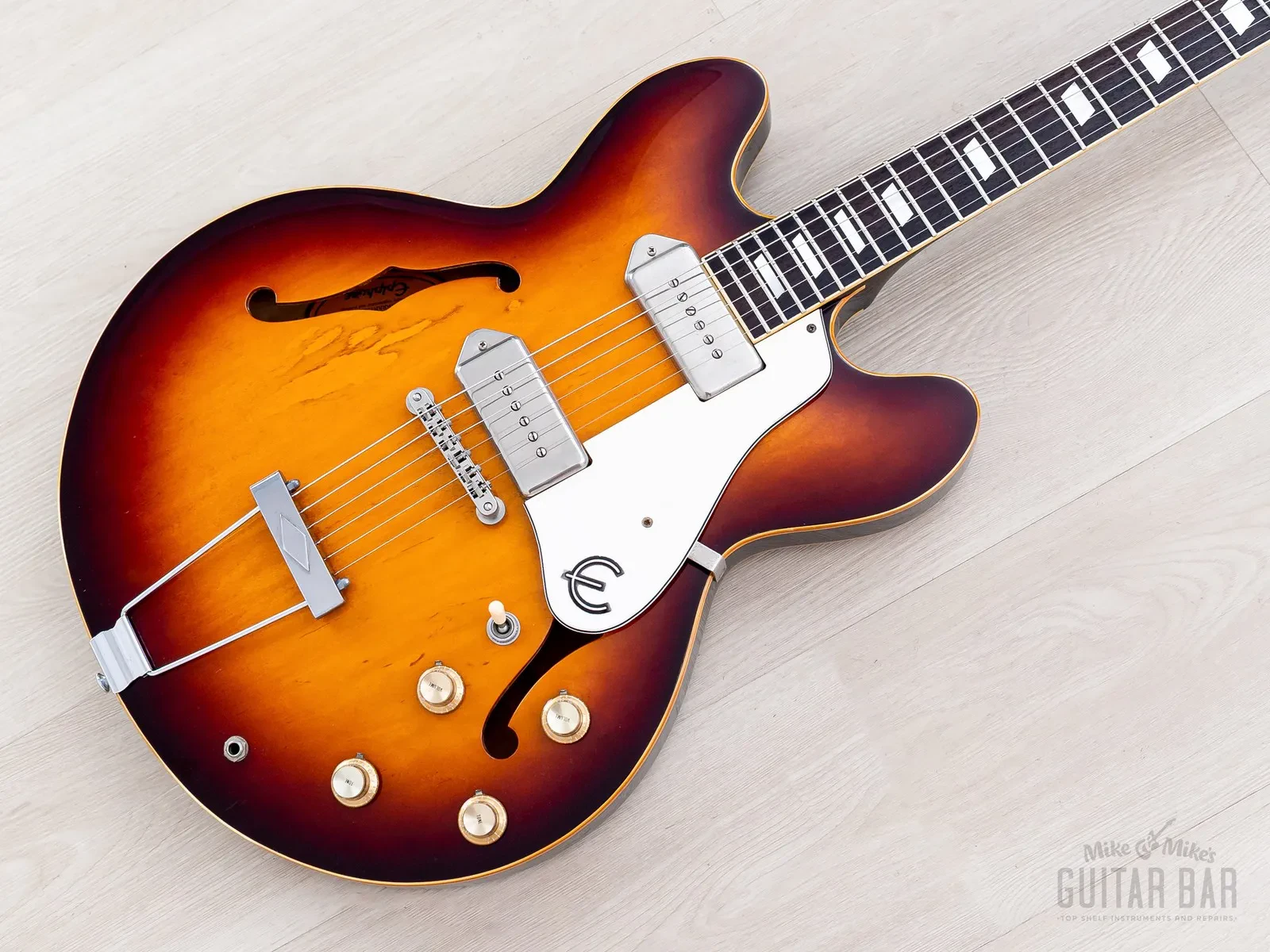 1991 Epiphone Casino Vintage Guitar Sunburst Pre-Elitist, Japan Terada