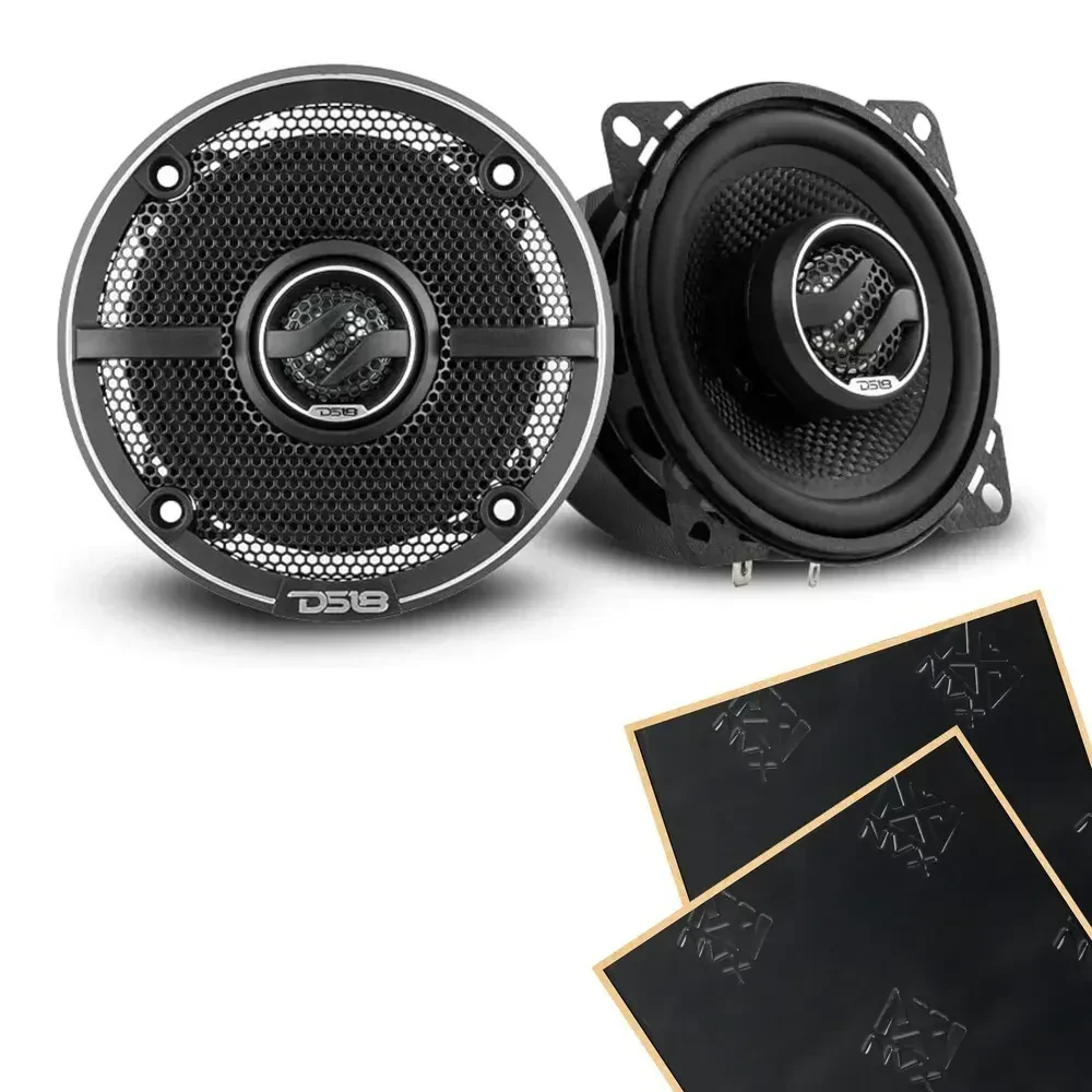 Автомобильная акустика DS18 ZXI-44 ZXI Series, коаксиальная, 2-way, 4 Ом, 4" (набор)