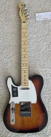 Fender Player Series Left Handed Sunburst Telecaster, Maple Neck - Demo