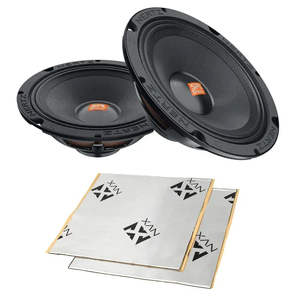 Hertz SV 165 NEO 300W 6.5" Midrange Car Speakers w/ Sound Damping