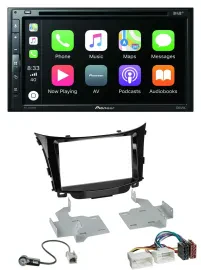 Pioneer DVD 2DIN MP3 DAB Bluetooth USB Autoradio für Hyundai i30 (ab 12)