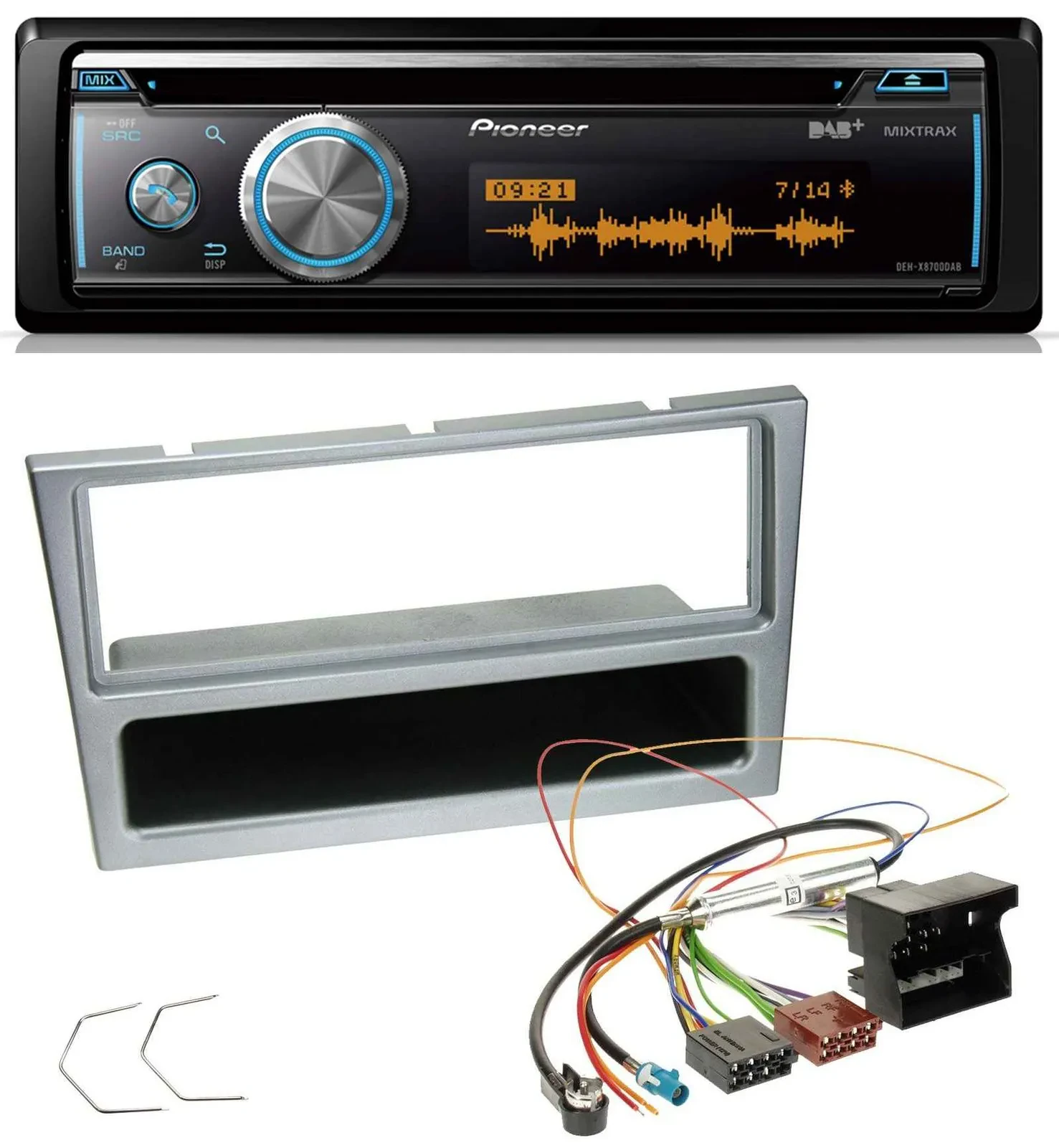 Pioneer MP3 DAB USB CD Bluetooth Autoradio für Opel Combo C Corsa C Tigra Meriva