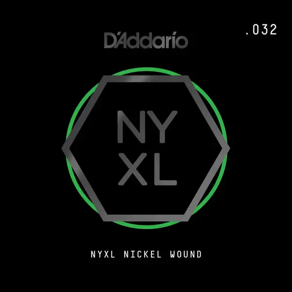 Струна одиночная D'Addario NYNW032 NYXL Nickel Wound Single 032
