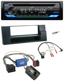 JVC Bluetooth Lenkrad USB DAB CD Autoradio für BMW 5er E39 96-04 Aktivsystem Abl