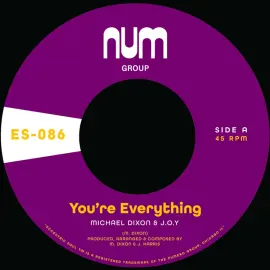 Виниловая пластинка Michael A. Dixon & J.O.Y. – You're Everything (Релиз 2023)