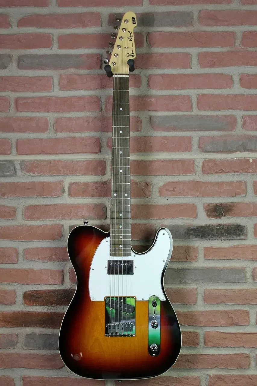 Б/У Электрогитара ESP Ron Wood 3-Tone Sunburst