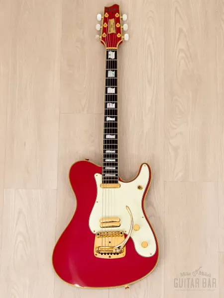 Электрогитара Fender Custom Edition Terry-1 Takeshi Teruchi SSS Terry Pink w/case Japan 1993