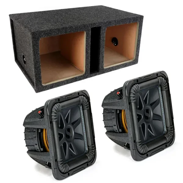 Kicker 44L7S104 Dual Solo-Baric L7 Series Bass Package