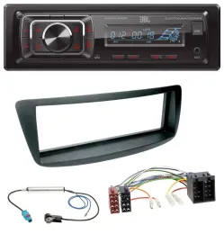 JBL SD AUX MP3 USB Bluetooth Autoradio für Citroen C1 Peugeot 107 Fakra Phantome