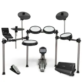 Simmons Titan 50 Electronic Drum Kit w/Mesh Pads, Bluetooth and DA2112 Drum Amp