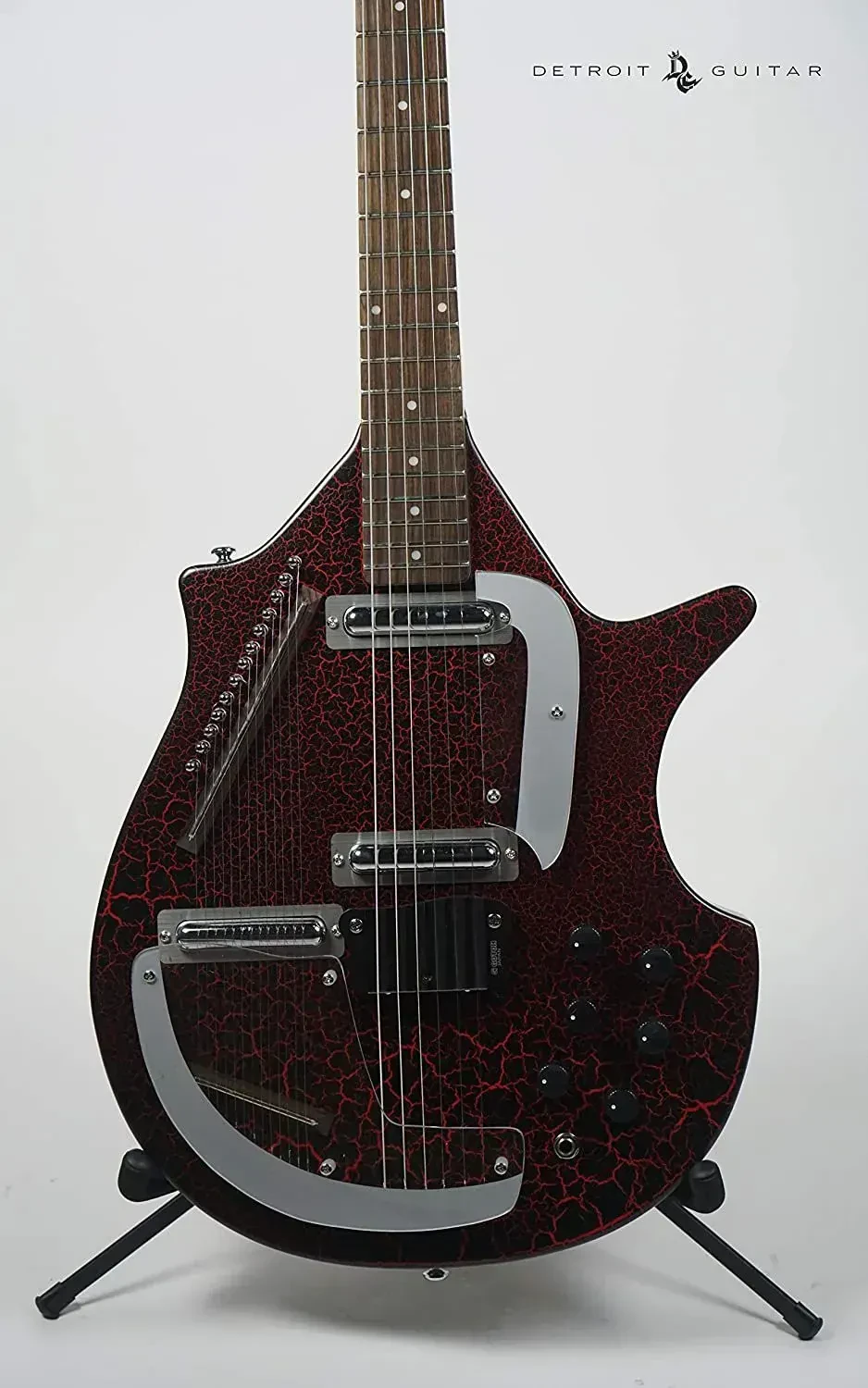Электрогитара Danelectro Coral Sitar Red Crackle