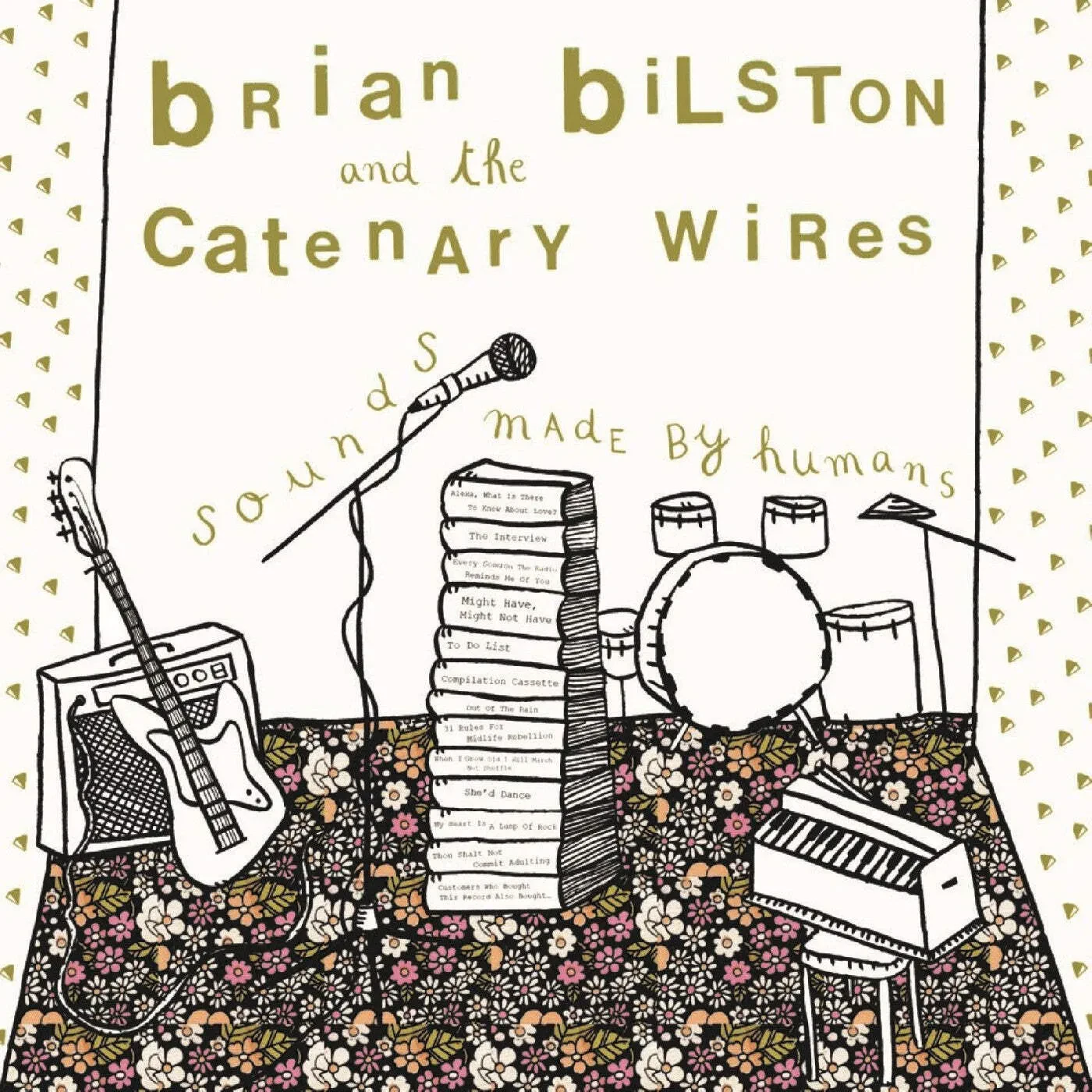 Виниловая пластинка Brian Bilston And The Catenary Wires – Sounds Made By Humans (Green Vinyl) (Релиз 2025)