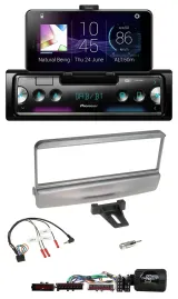 Pioneer USB Lenkrad Bluetooth DAB Autoradio für Ford Mondeo 2000-2002 silber