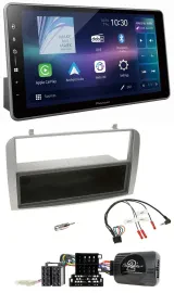 Pioneer Bluetooth USB DAB Lenkrad Autoradio für Alfa GT 147 07-10 silber Ablagef