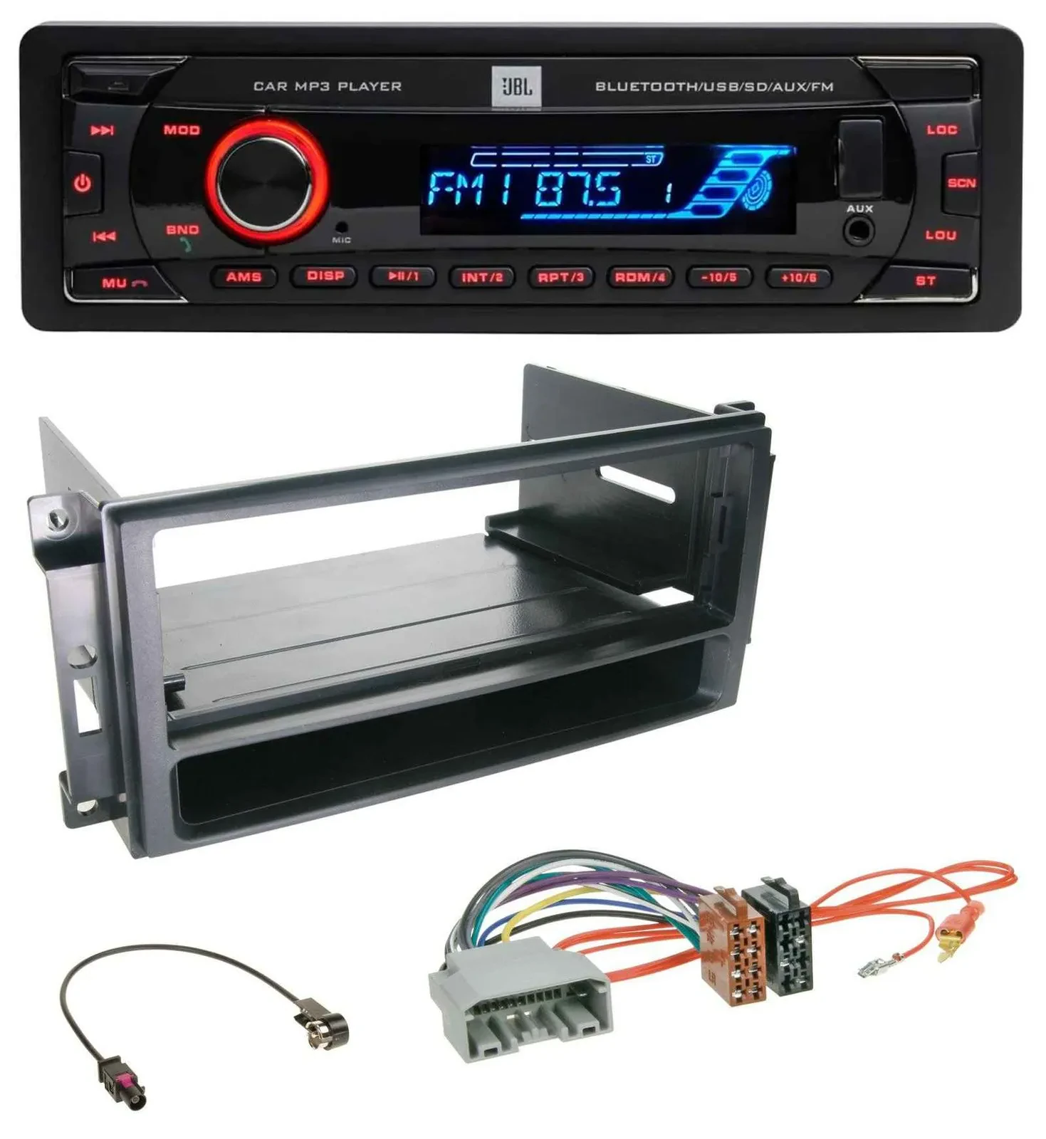 JBL AUX MP3 USB Bluetooth SD Autoradio für Chrysler 300C Sebring Dodge Avenger N