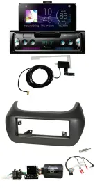 Pioneer DAB Bluetooth Lenkrad USB Autoradio für Fiat Fiorino Citroen Nemo Peugeo